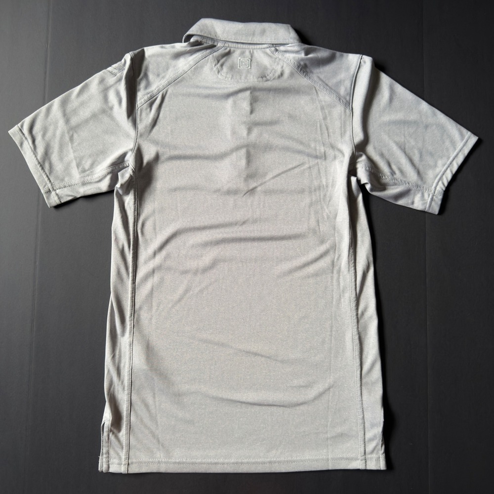 5.11 Tactical Gray Performance Polo Shirt Short Sleeve Mens XS Gorpcore Workwear - Picture 13 of 14